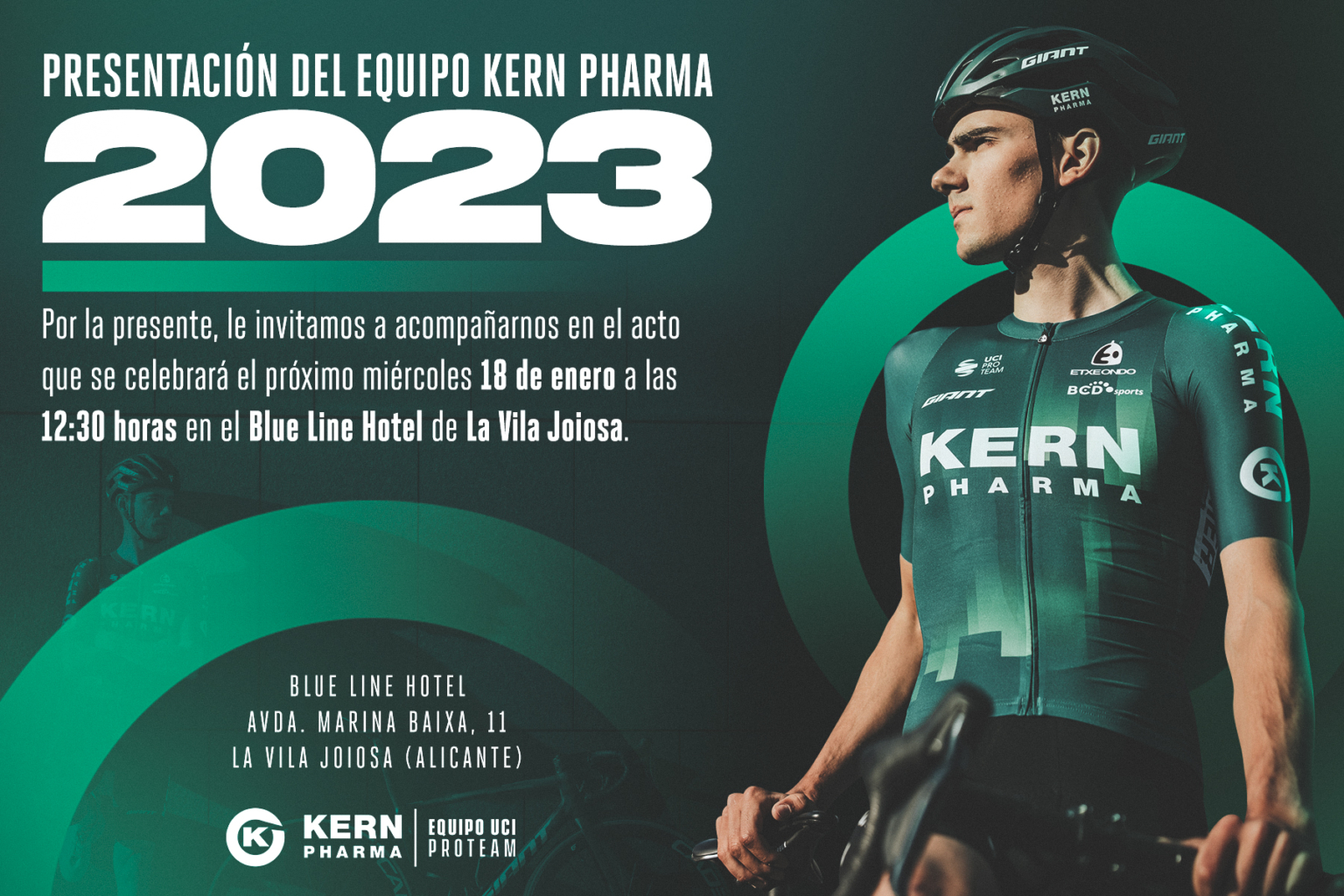 Presentación Oficial Del Equipo Kern Pharma – Equipo Kern Pharma